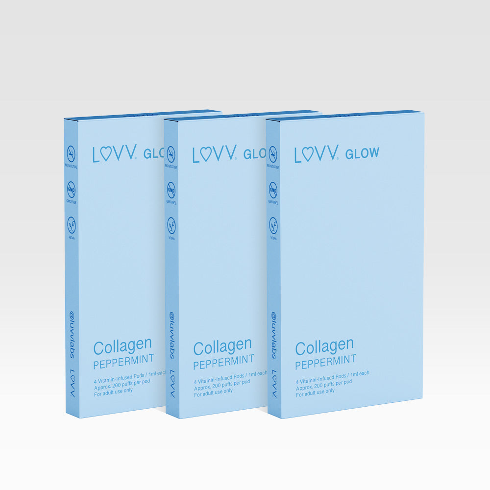 GLOW Collagen / Peppermint Pods