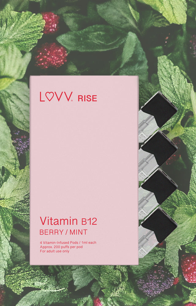 RISE Vitamin B12 / Berry Mint Pods