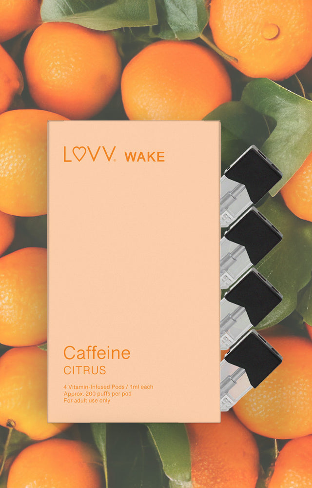 WAKE Caffeine & B12 / Citrus Pods
