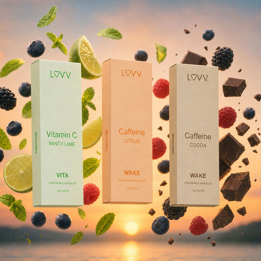 B12 Diffuser | Vitamin B12 Vape Pen for Energy & Focus | RISE by LUVV LUVV Labs B12 Diffuser | Vitamin B12 Vape Pen for Energy & Focus | RISE by LUVV LUVV Labs