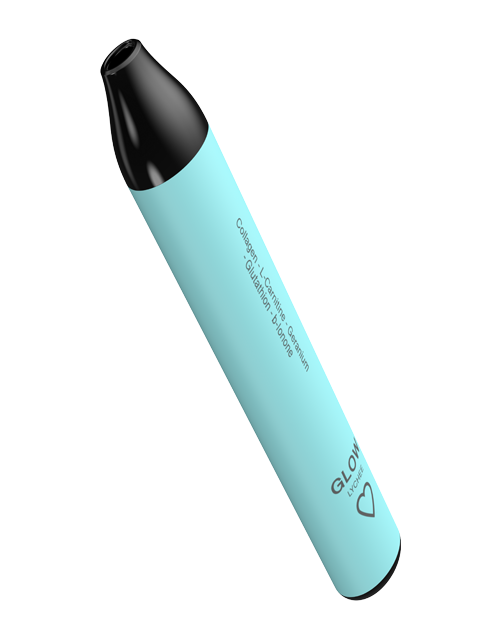 Inhalador de colgeno - Difusor de colgeno con sabor a lichi - Glow de LUVV LUVV Labs Inhalador de colgeno - Difusor de colgeno con sabor a lichi - Glow de LUVV LUVV Labs