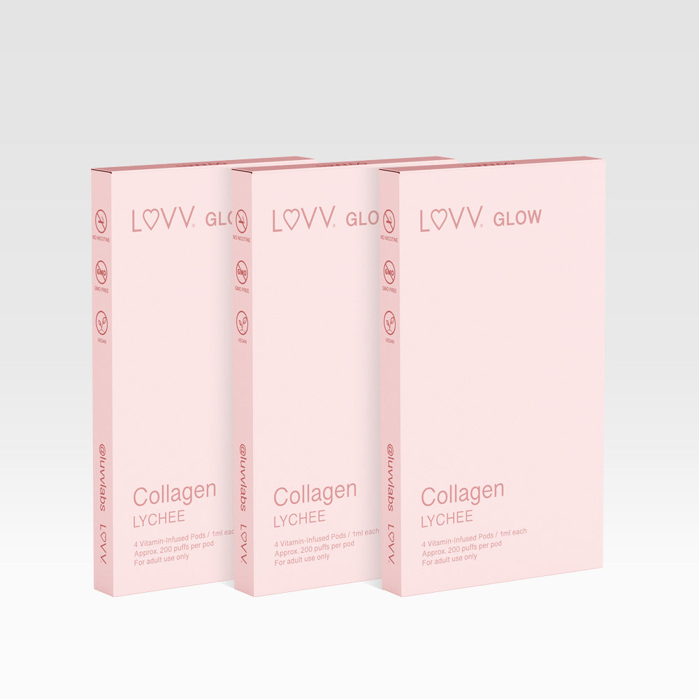 GLOW Collagen / Lychee Pods