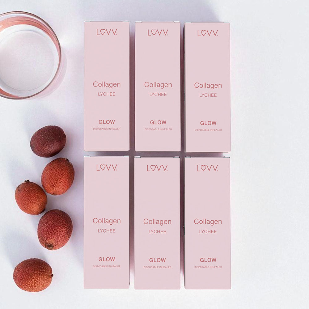 GLOW - Colágeno con sabor a lichi
