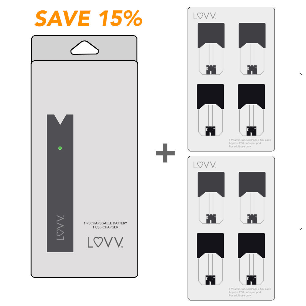 Rechargeable Kit + Pods Bundler