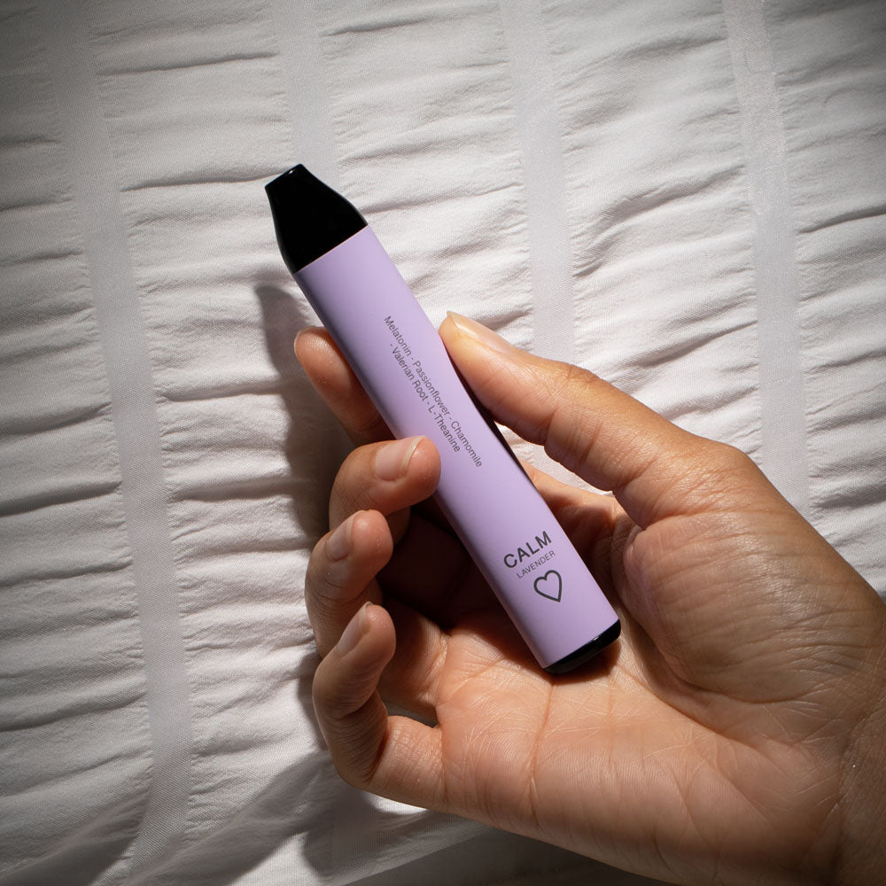 Difusor de melatonina - Inhalador calmante con sabor a menta - Calm de LUVV LUVV Labs Difusor de melatonina - Inhalador calmante con sabor a menta - Calm de LUVV LUVV Labs