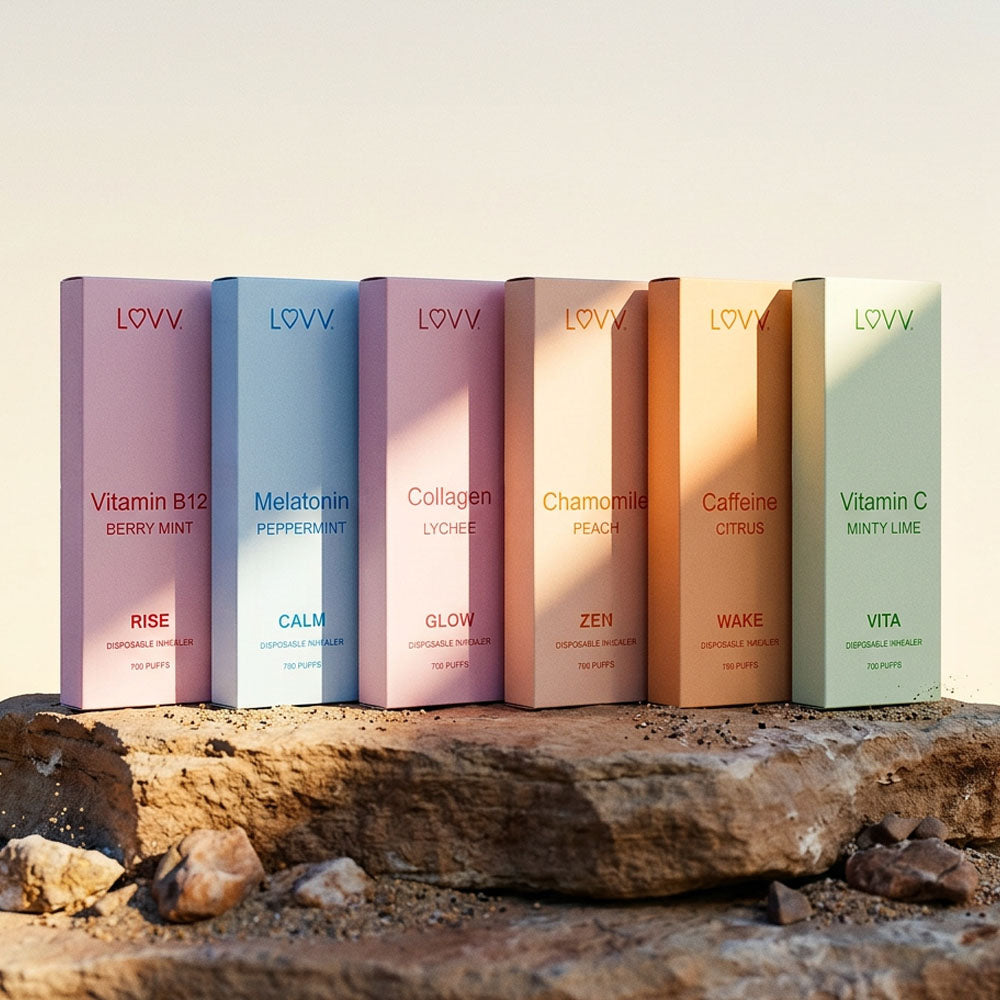 Vitamin Inhealers - Variety Sampler 6-Pack Combo - LUVV Labs Vitamin Inhealers - Variety Sampler 6-Pack Combo - LUVV Labs