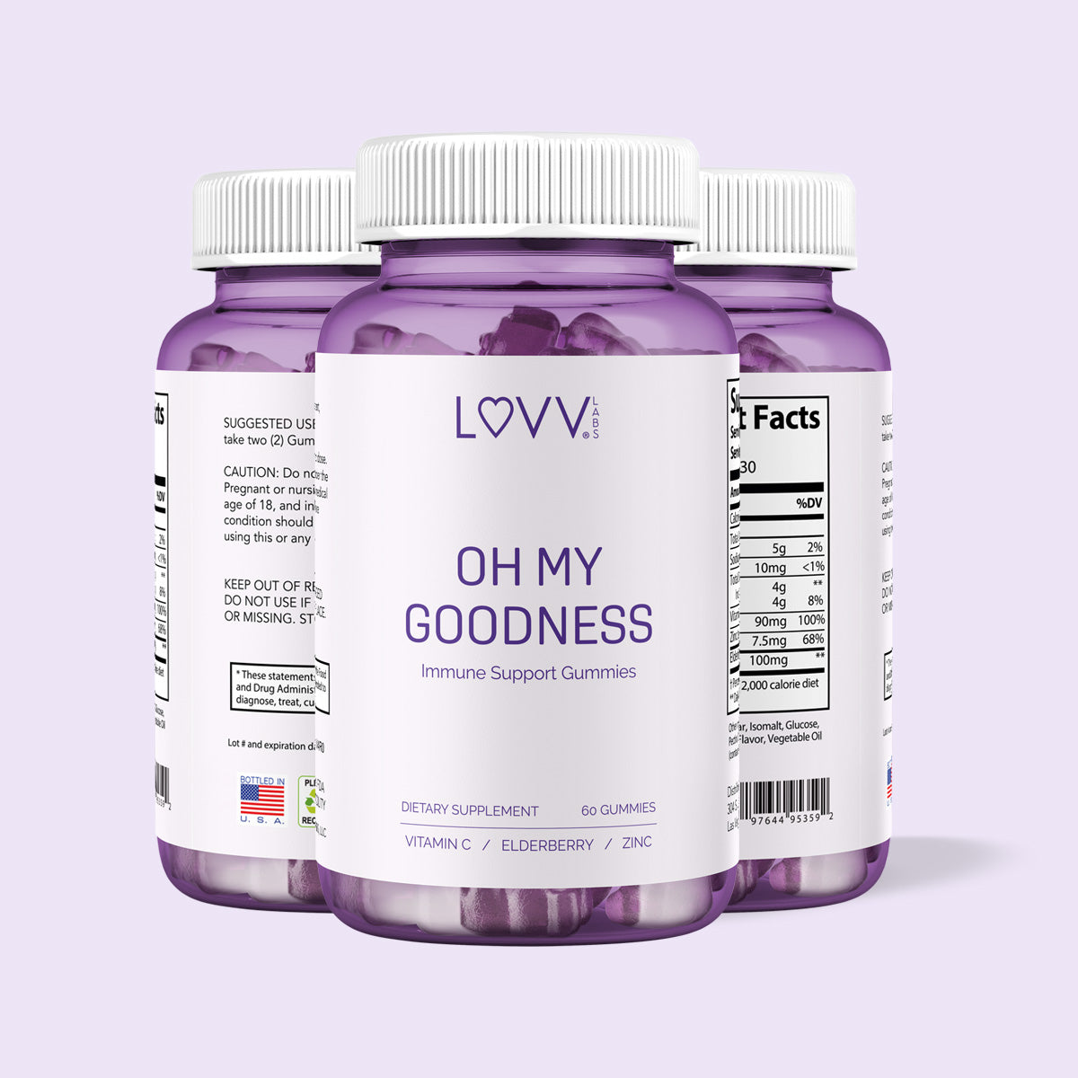 OMG Immune Support Gummies - LUVV Labs