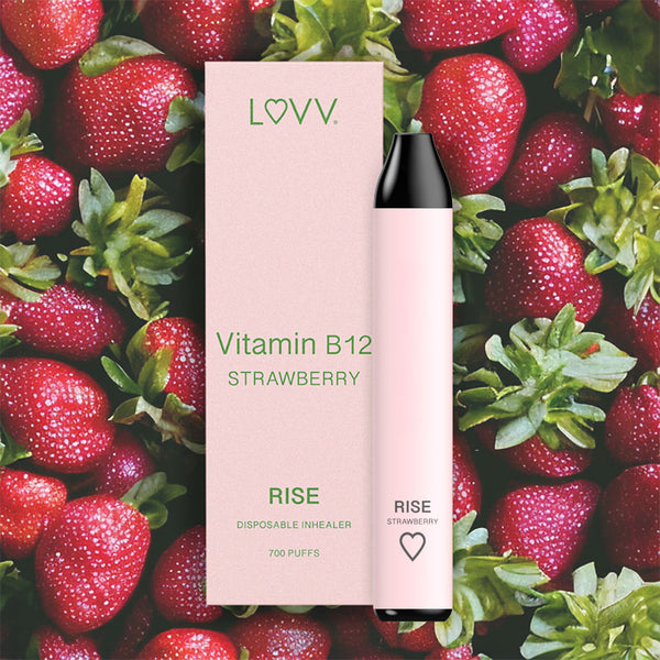 Vitamin B12 Inhaler Strawberry Flavored by LUVV – LUVV Labs