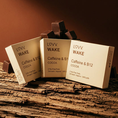 Caffeine & B12 / Cocoa Pods