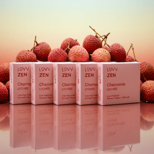 10 Chamomile Pods / Lychee 2-Packs
