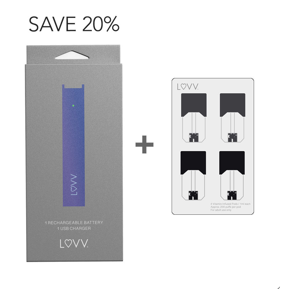 Rechargeable Kit + Pods Bundler