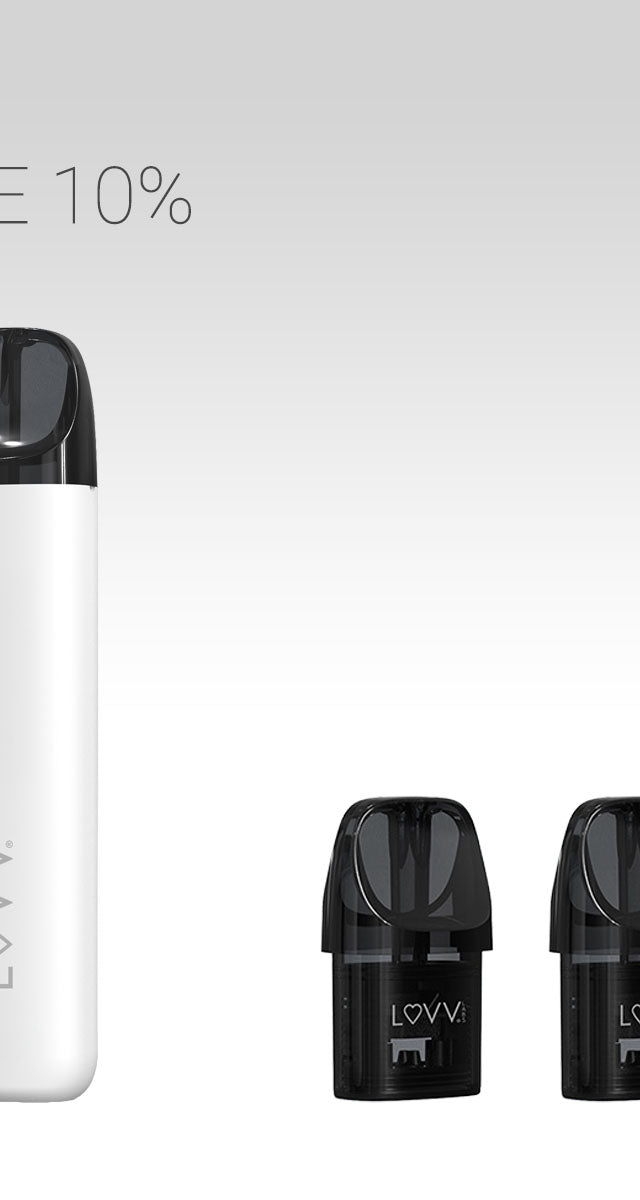 LUVV Pure Rechargeable Kit + Pods Bundler