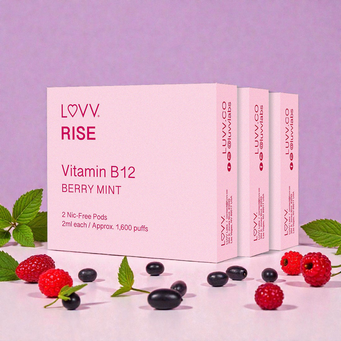 V2 Vitamin B12 / Berry Mint Pods