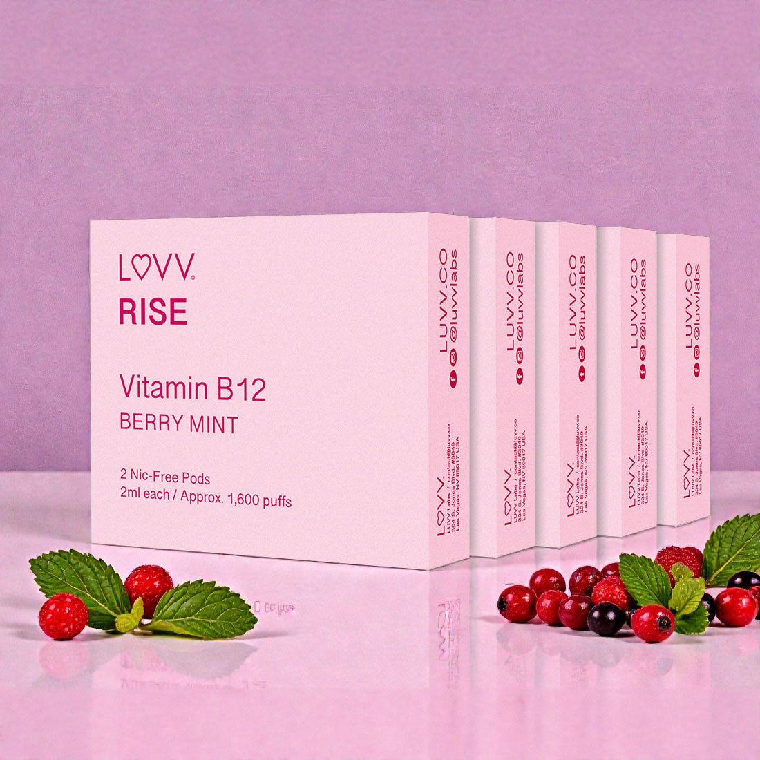 V2 Vitamin B12 / Berry Mint Pods