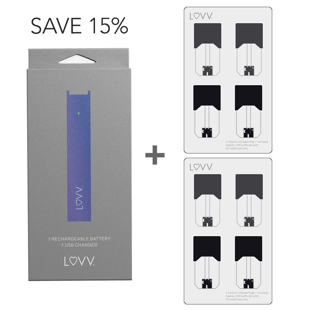 Rechargeable Kit + Pods Bundler