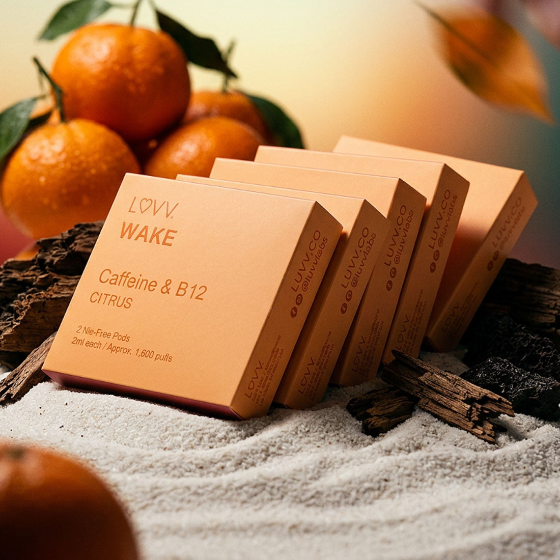 10 Caffeine + B12 Pods / Citrus 2-Packs