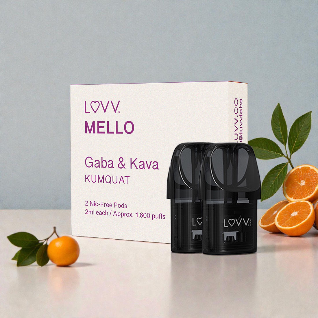 MELLO Gaba + Kava / Kumquat Pods