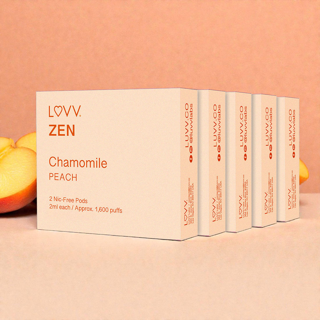 Chamomile / Peach Pods