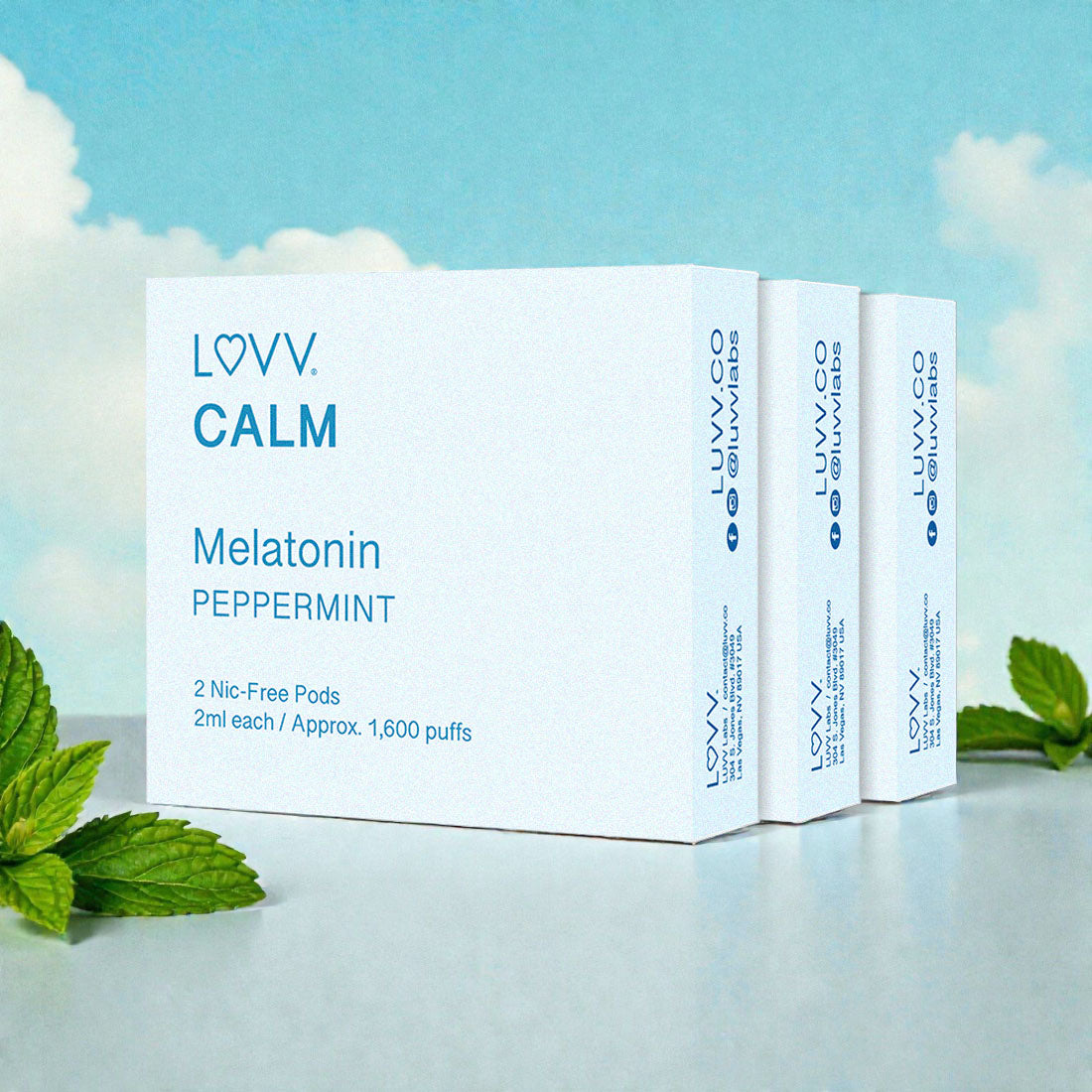 V2 Melatonin / Peppermint Pods