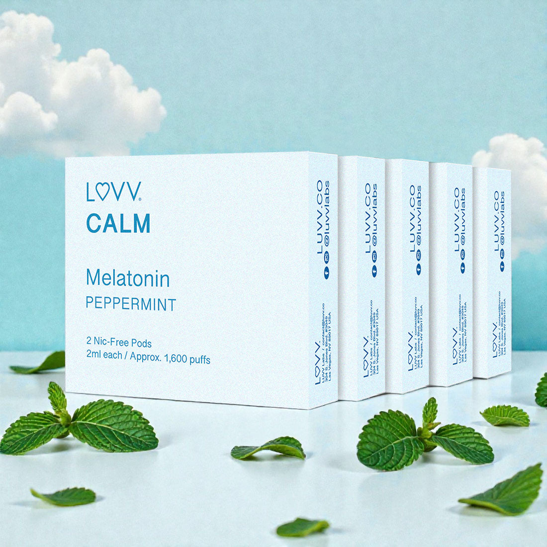 V2 Melatonin / Peppermint Pods