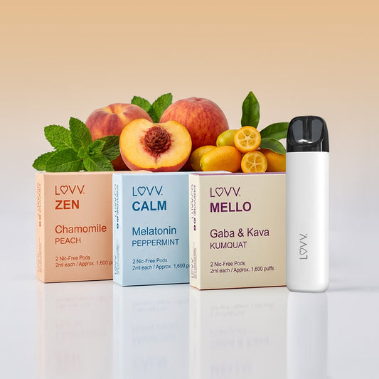 Wide Variety of Nic-Free Pod Formulas LUVV Labs Wide Variety of Nic-Free Pod Formulas LUVV Labs