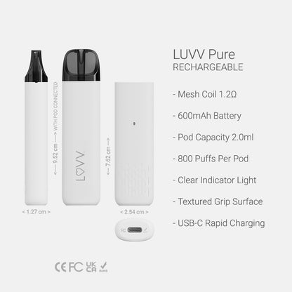 LUVV Pure Rechargeable