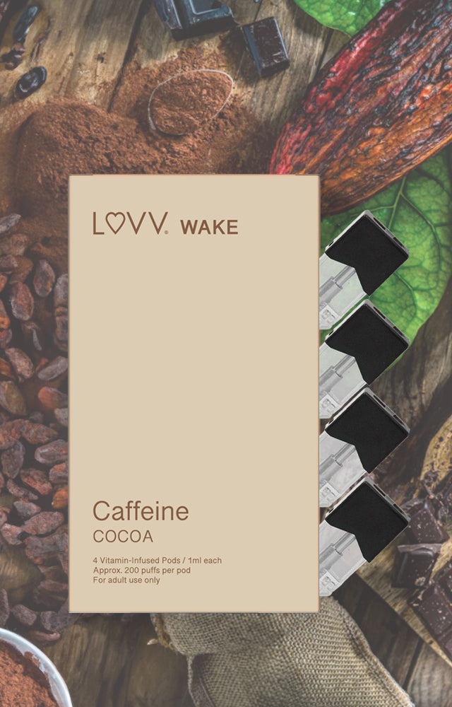 WAKE - Caffeine & B12 / Cocoa Pods